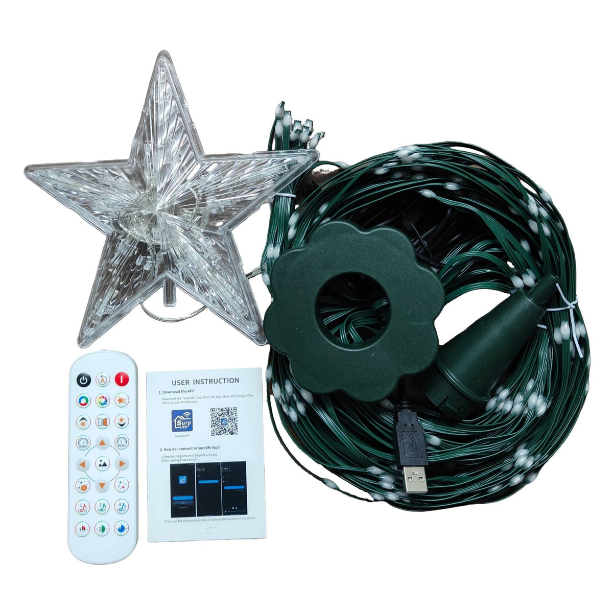 ✨Last Day 50% OFF✨Smart Christmas Tree Lights — Change Your Tree From Your Phone