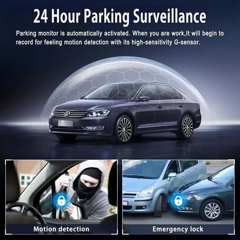 🎁🎁🎁LAST DAY 49% OFF🔥🔥2026 Newest Full View Car Dashcam System