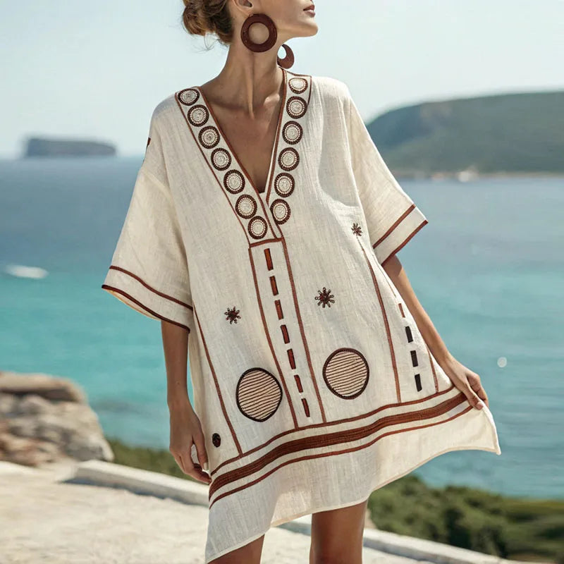 Elegant and Comfortable Beach Dress for Warm Days