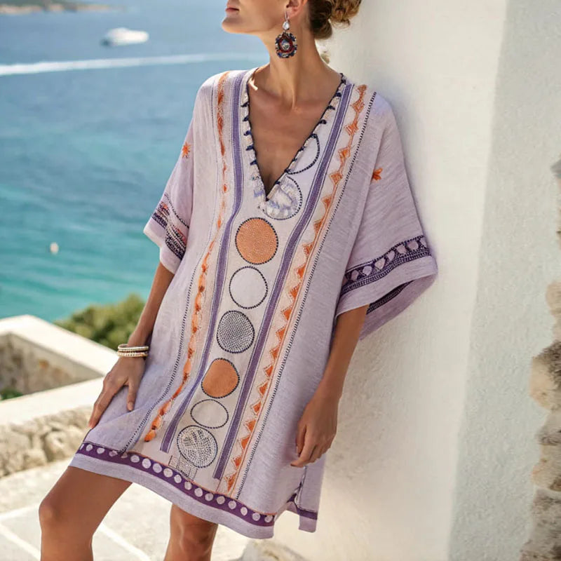 Elegant & Comfortable Strand Dress for Effortless Beach Style