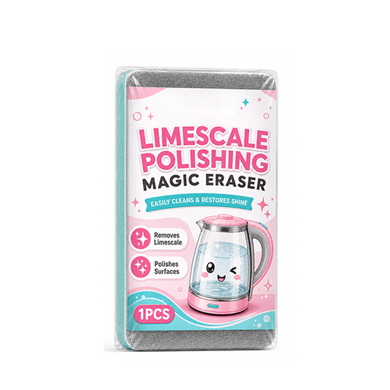 ✈️Last Day 50% OFF✨Limescale Magic Eraser Cleaning Sponge – Chemical-Free Hard Water Stain Remover