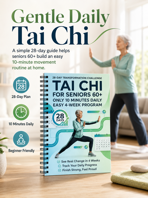 ✈️Last Day 50% OFF✨📅Tai Chi for Seniors 60+ Practice Guide