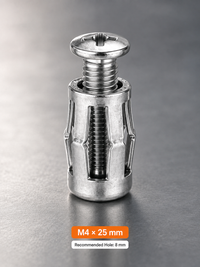 M4 × 25 mm