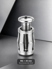 M6 × 25 mm