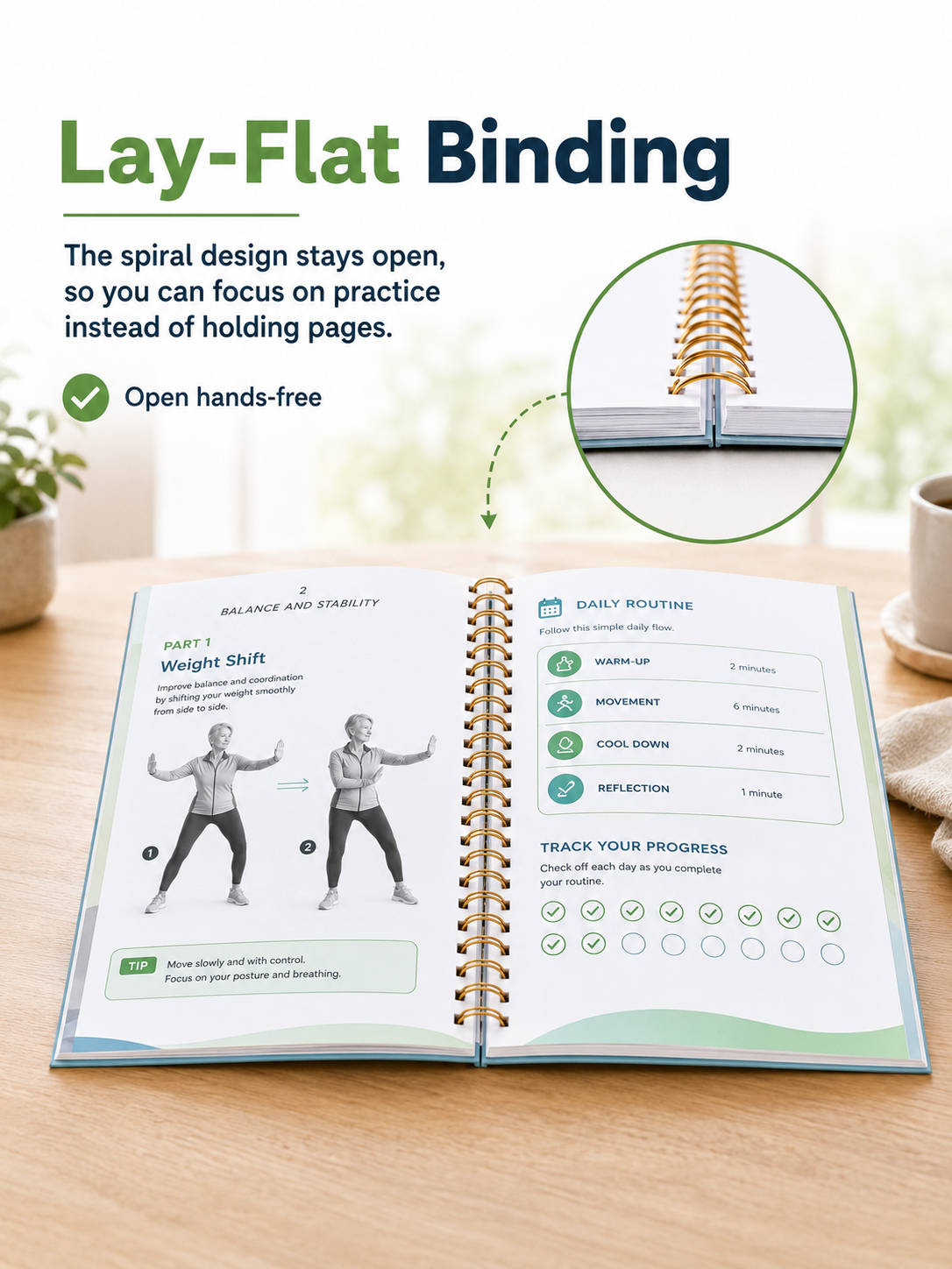 ✈️Last Day 50% OFF✨📅Tai Chi for Seniors 60+ Practice Guide