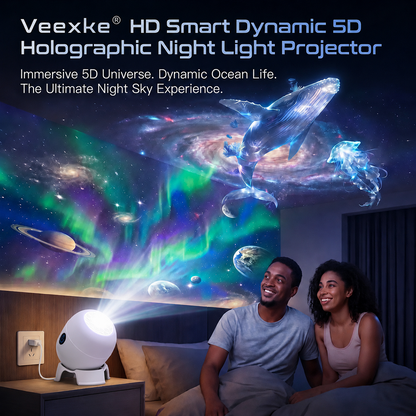 Veexke® 5D Galaxy Ocean Projector