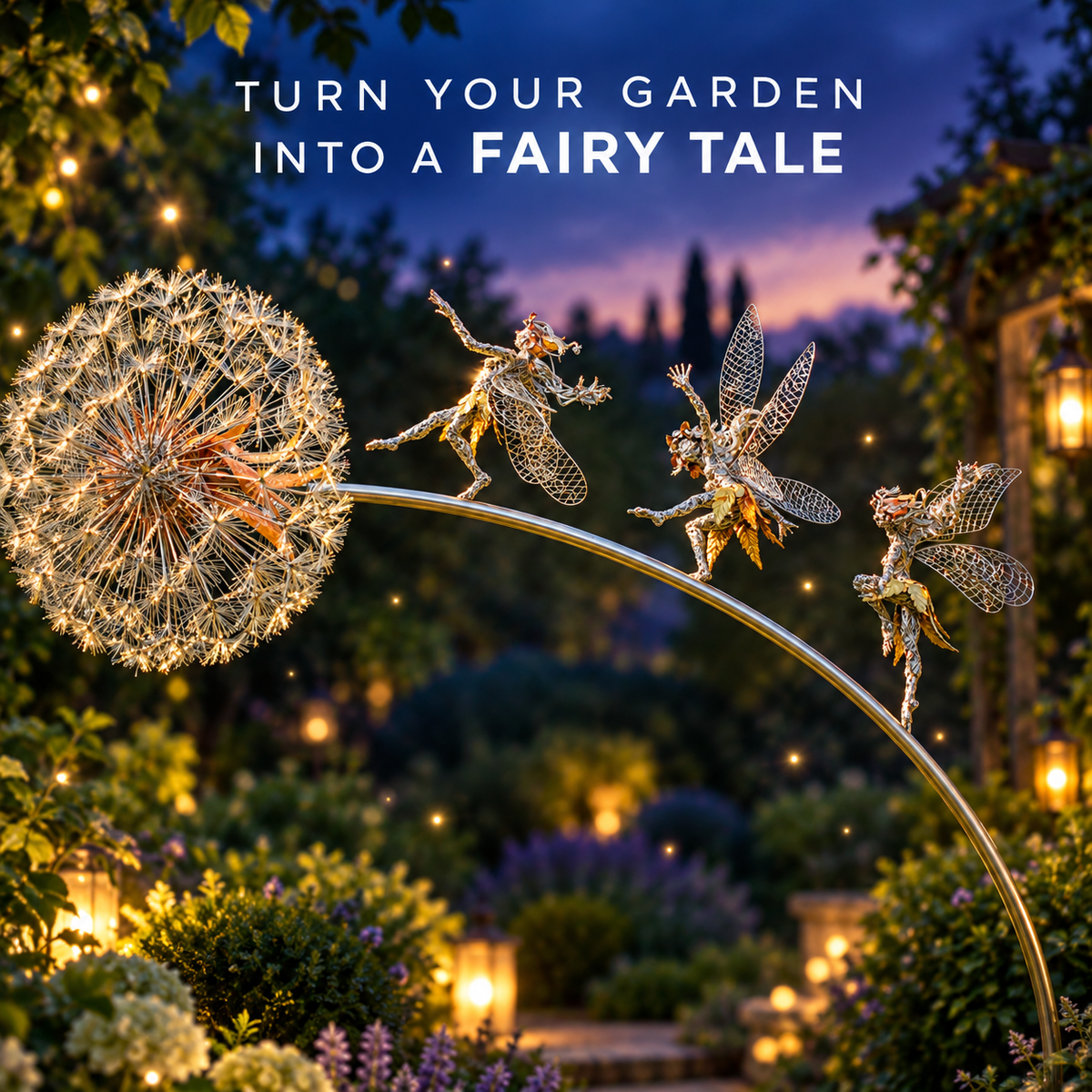 🧙‍♀️🦋Wonderland-like Garden Decoration Art