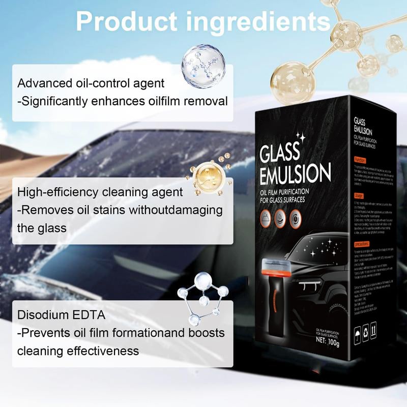 ✈️Last Day 50% OFF✨🔥Last Day 49% OFF - Handheld Glass Oil-Film Remover