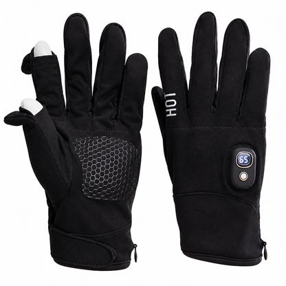 🔥 Rechargeable Heated Winter Gloves – Adjustable Warmth, Touchscreen & Outdoor Grip