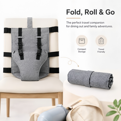 👶 Turn Almost Any Dining Chair Into a Baby Seat –🍽️ Portable Travel Harness