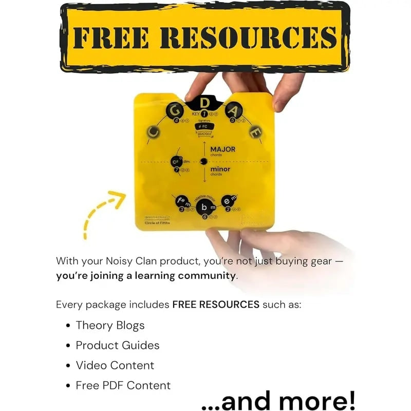 Circle of Fifths Music Theory Decoder Set 🎵
