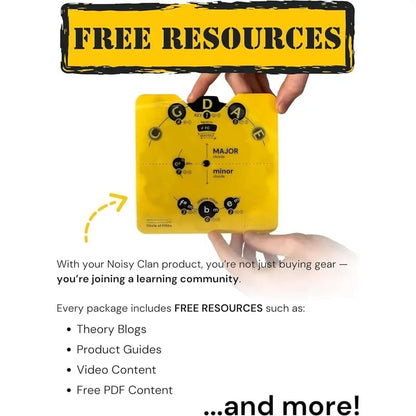 Circle of Fifths Music Theory Decoder Set 🎵