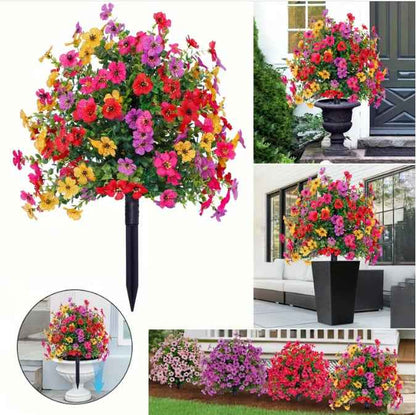 Last Day Promotion! 🔥Outdoor/Indoor UV Resistant & Waterproof Artificial Flower Decor ✅