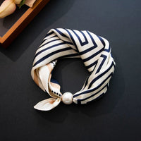 Navy Geo Stripe