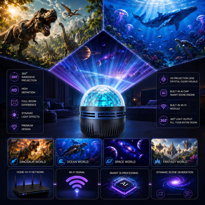🦖 HOT DEAL 55% OFF | Transform Your Room After Dark