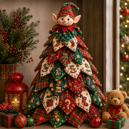 🔥Last Day 49% OFF 🔥DIY Quilted Christmas Tree Kit