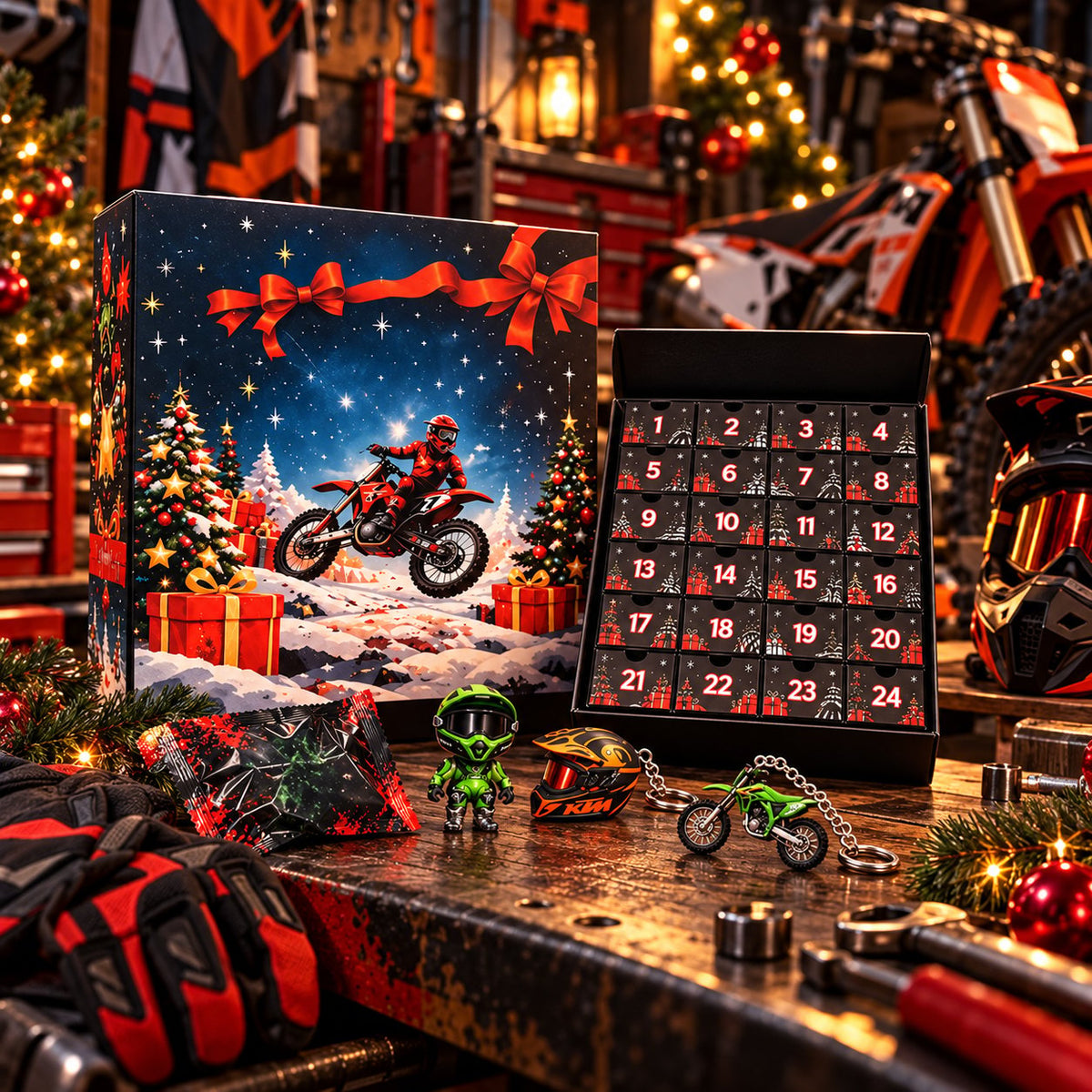🏁 24-Day Motocross Advent Calendar – A New Dirt Bike Surprise Every Day 🏍️