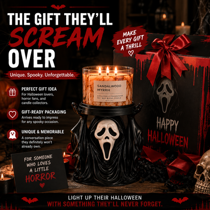 🌎Ends Today: 70% OFF!🔥👻 Ghost Candle Holder for Spooky Home Decor