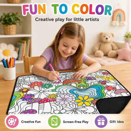 Ahlwo™ Coloring Blanket🖍️ Color It. Wash It. Repeat It! 🔄✨