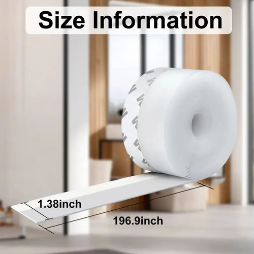 🚪 16.4Ft Adhesive Weather Stripping – Door & Window Draft Seal