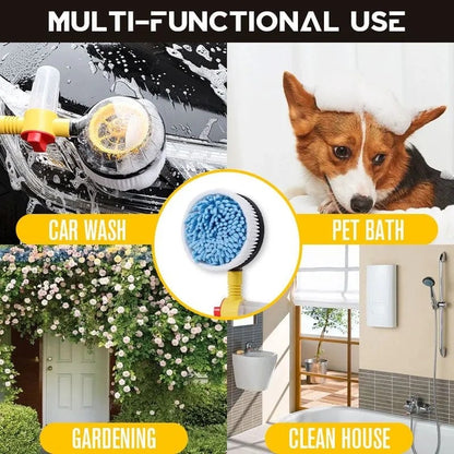🚗AutoTwist FoamWash Car Cleaning Brush