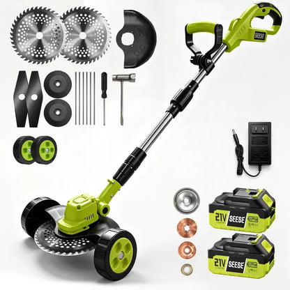 🌿55% OFF TODAY⚡ 3-in-1 Cordless Grass Trimmer with 2 Batteries