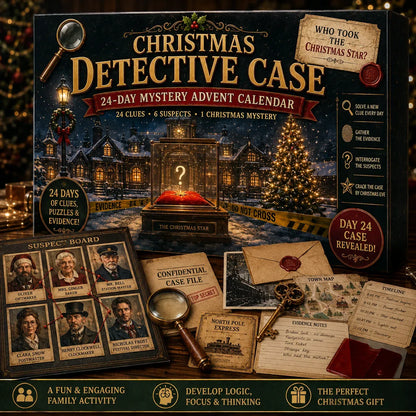 ✈️Last Day 50% OFF✨24 Days. 24 Clues. One Mystery to Solve. 🕵️