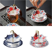 All Designs(Celadon & Peony Flower Tea Strainer Set)
