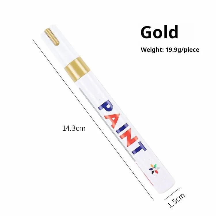 🎨 Oil-Based Paint Marker – Waterproof Quick-Dry Pen for Tires, Metal, Glass & More