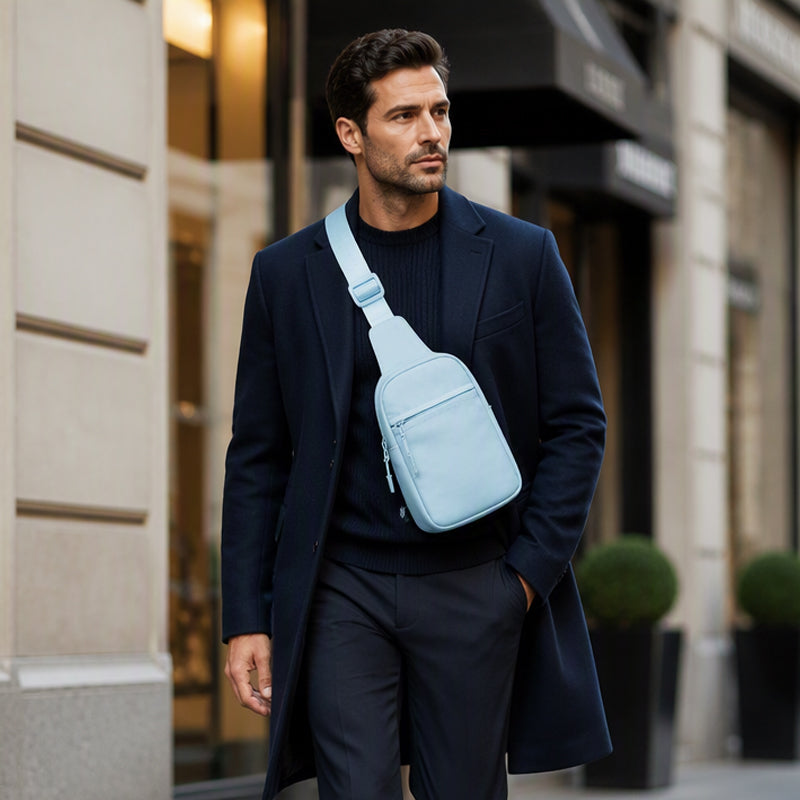 Upgraded 2.0 Travel Sling Bag | Anti-Theft, 500D Nylon, RFID Protection — Limited Time 50% Off