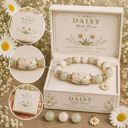 ✈️Last Day 50% OFF✨🌸 Birth Flower Blessing Bracelet | 2026 Limited Edition Only 8 Left