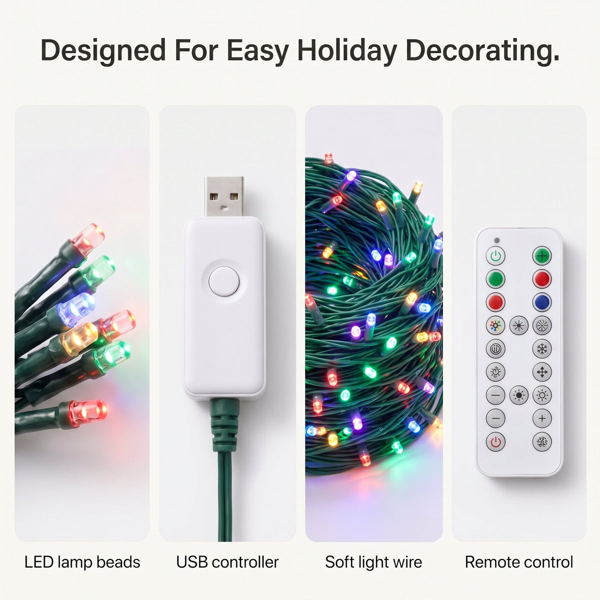 ✨Last Day 50% OFF✨Smart Christmas Tree Lights — Change Your Tree From Your Phone