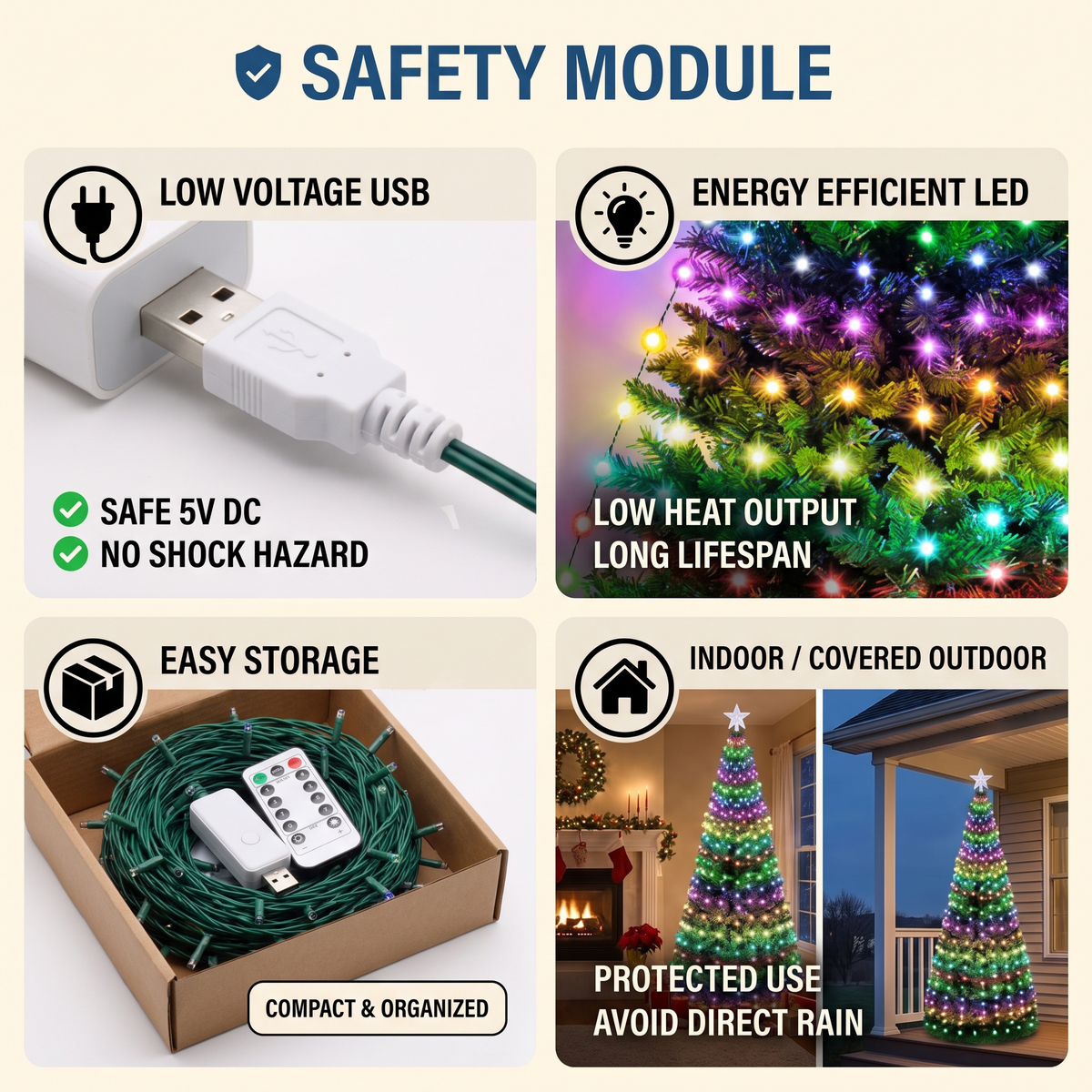 ✨Last Day 50% OFF✨Smart Christmas Tree Lights — Change Your Tree From Your Phone