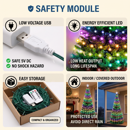 ✨Last Day 50% OFF✨Smart Christmas Tree Lights — Change Your Tree From Your Phone