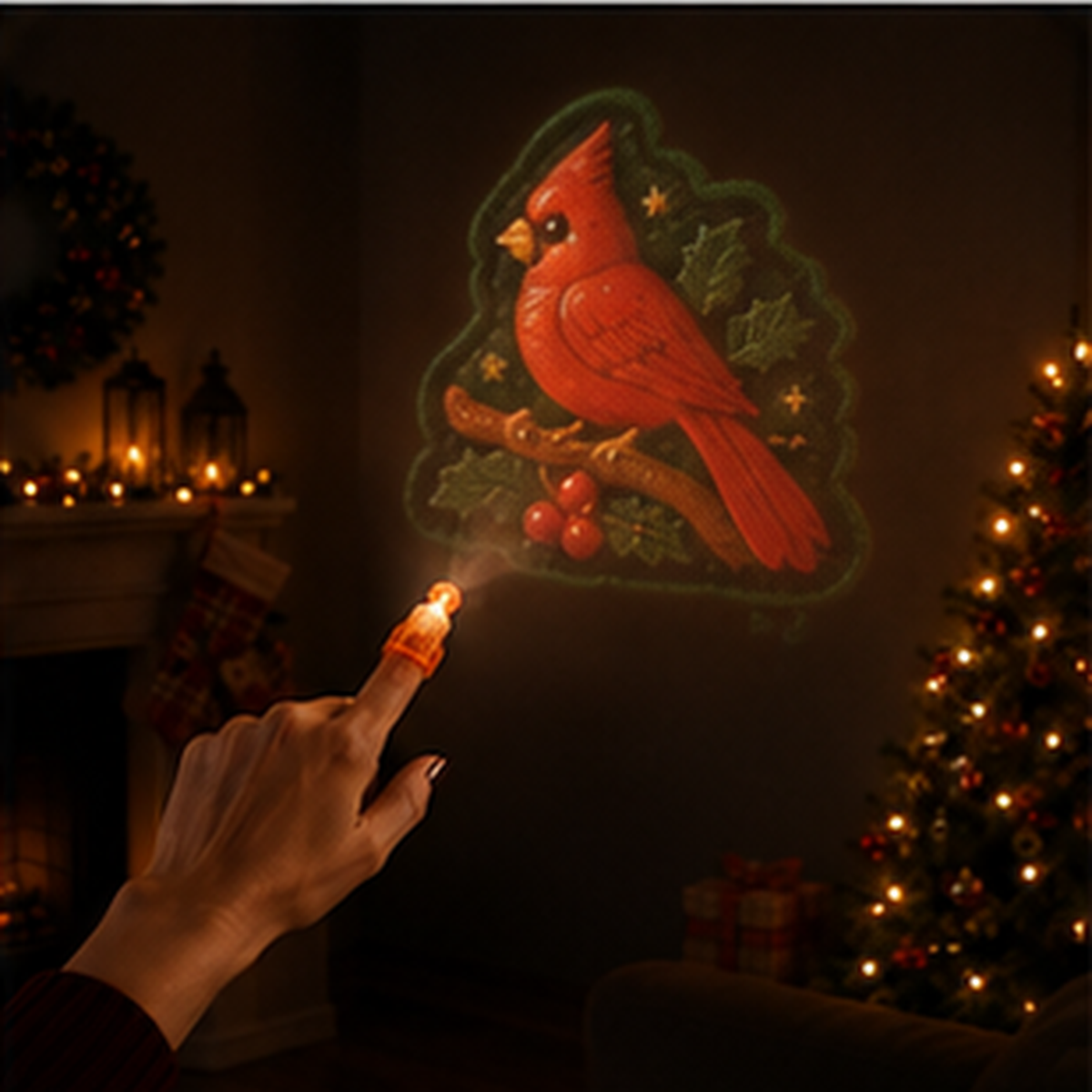 🎄Christmas Finger Projector Lights （16 PCS）– Mini Pattern Projector