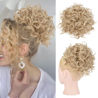 ✨HOT DEAL 55% OFF JUST PULL THE DRAWSTRING — INSTANT CURLY BUN.