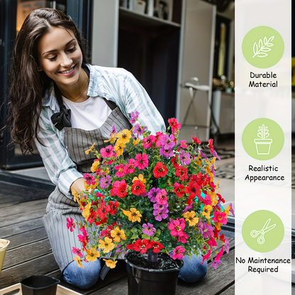 Last Day Promotion! 🔥Outdoor/Indoor UV Resistant & Waterproof Artificial Flower Decor ✅