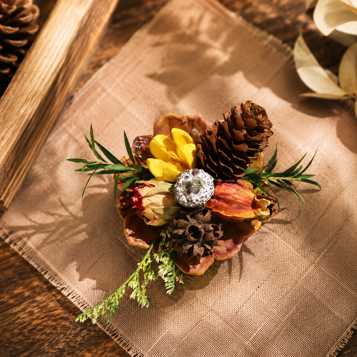 🔥Last Day 50% OFF-Magnetic Fridge Magnets Made of Natural Plant Pinecones