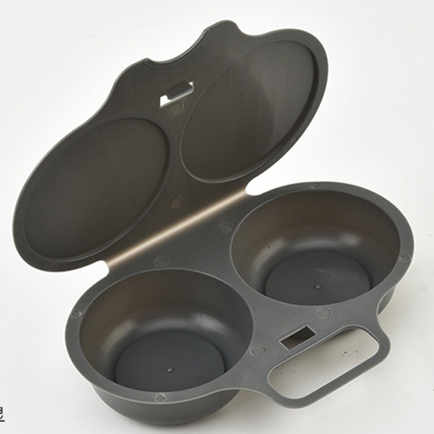 🌎Ends Today: 70% OFF!🔥🥚✨ BUY 1 GET 1 FREE! Dual-Cavity Microwave Egg Poacher | Quick & Healthy Breakfast in Minutes 🍳