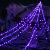 Purple + Glowing Spider