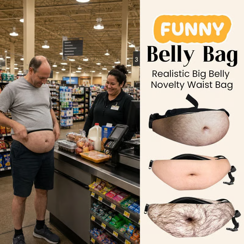 🔥 Last Day 50% OFF 👜 Big Belly Fanny Pack – Extra Large & Spacious