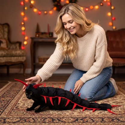 😼🕷Halloween Cat Centipede Costume, Funny Pet Role Play Outfit with Adjustable Shoulder Straps