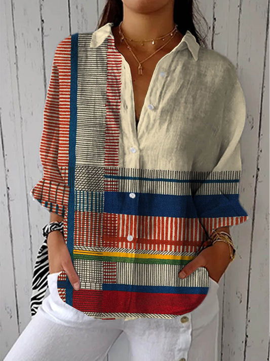 Artistic Pattern Blouse