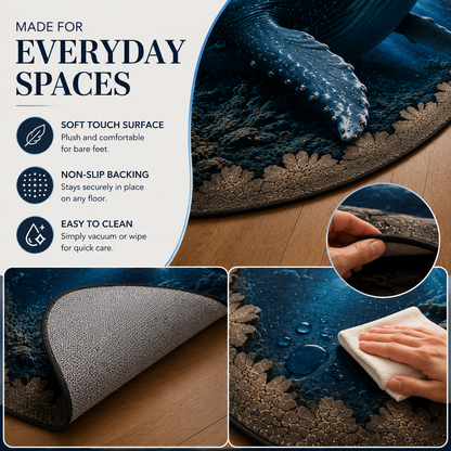 ✈️Last Day 50% OFF🌊Ocean Portal Illusion Rug - A Realistic 3D Ocean World Beneath Your Feet