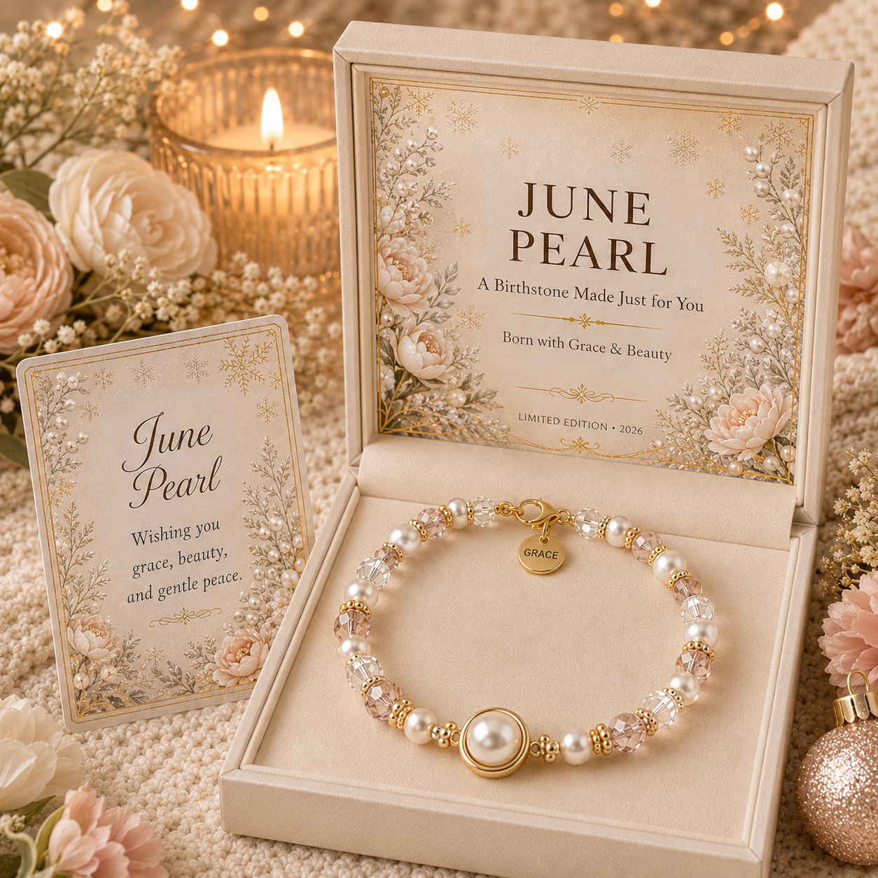✈️Last Day 50% OFF✨ 🎅 2026 Christmas Gift 50% Off--💎 Birthstone Meaning Bracelet | Limited Edition 2026