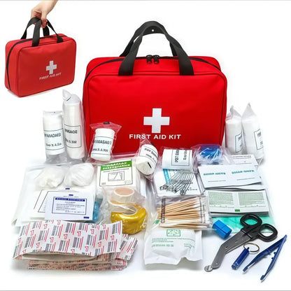 🚨First Aid Kit – High-quality, waterproof, and portable trauma first aid kit, suitable for various emergency situations