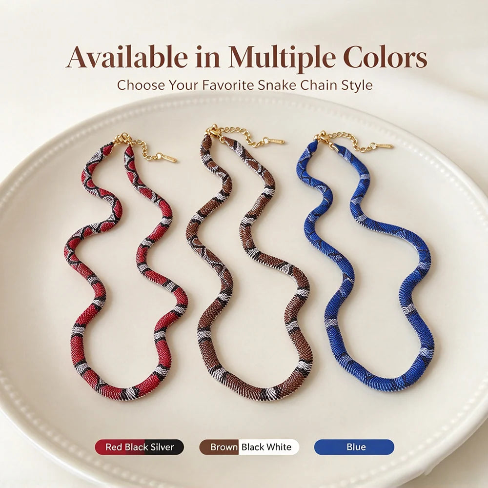 🔥 Last Day 52% OFF🐍Serpent Statement Necklace – A Symbol of Mystery & Power