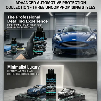 🌎Ends Today: 70% OFF!🔥🚘 Nano Ceramic Car Paint Coating – Quick Gloss & Shine Care