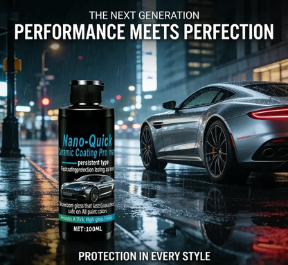 🌎Ends Today: 70% OFF!🔥🚘 Nano Ceramic Car Paint Coating – Quick Gloss & Shine Care