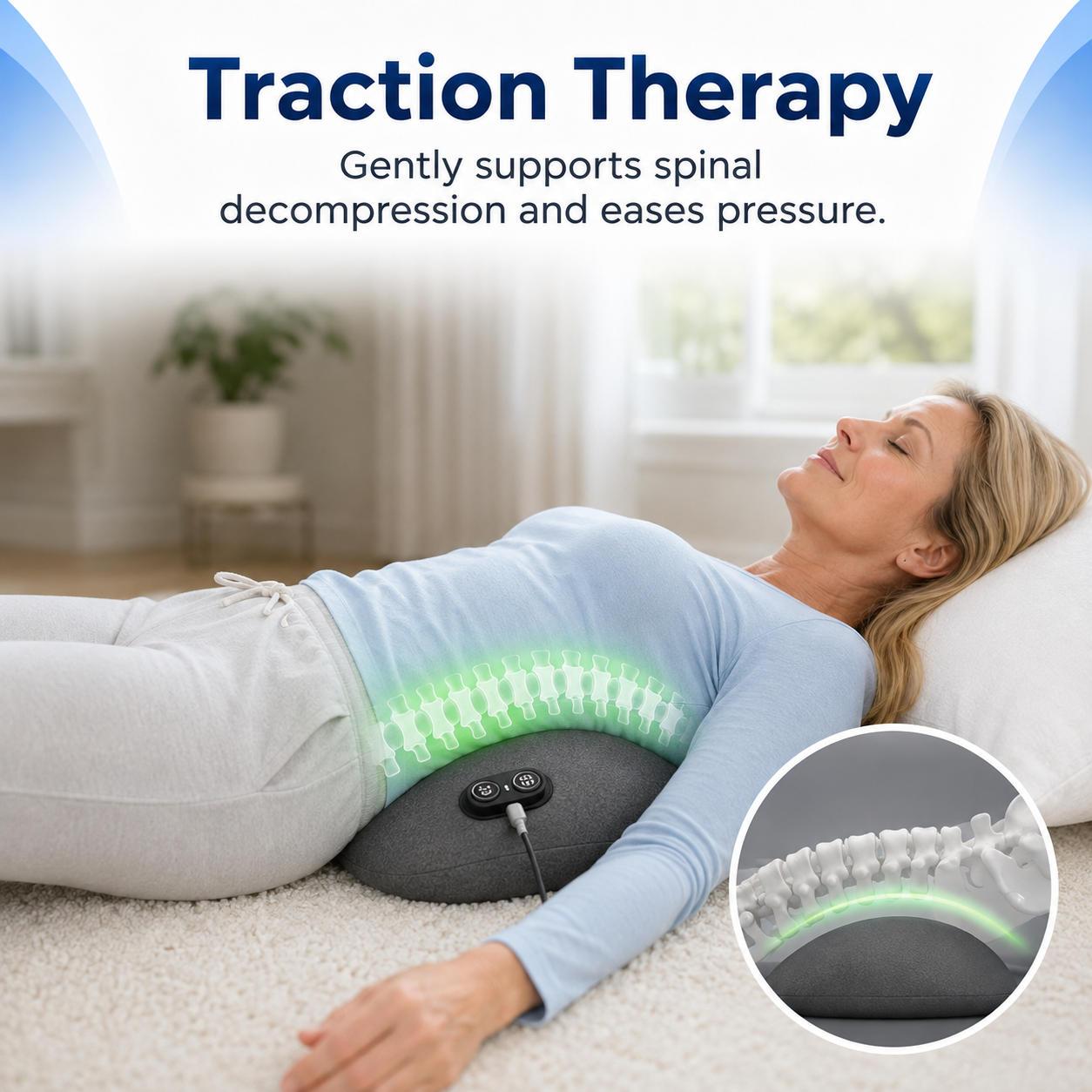 🌎Ends Today: 70% OFF!🔥3-in-1 Multi-functional Lumbar and Cervical Support Pillow